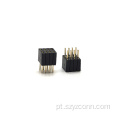 Conector fêmea 8P com passo de 1,27 mm